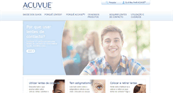 Desktop Screenshot of acuvue.pt