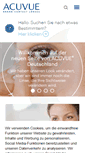 Mobile Screenshot of acuvue.de